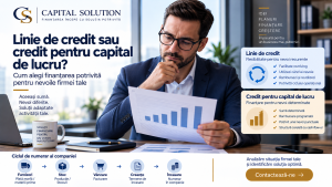 Read more about the article Linie de credit sau credit pentru capital de lucru? Cum alegi finanțarea potrivită firmei